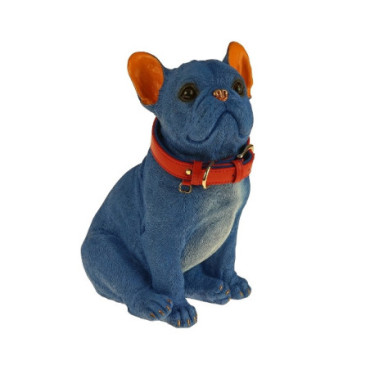 Figurine de chien Molly bleu Tendance 2024