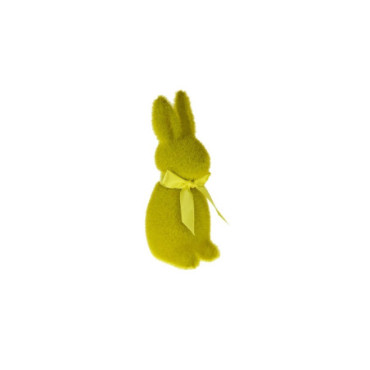 Lapin avec noeud jaune Colourful Pâques