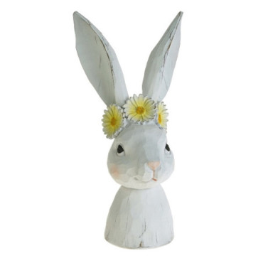 Petite fille lapin Daisy blanc/jaune Lapins & Figures