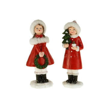 Figurine Holly and Eve Classic Noël x2