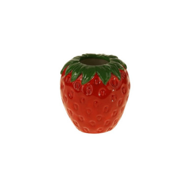 Mini-vase fraise rouge Colourful Pâques