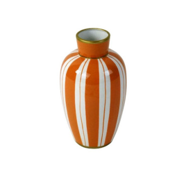 Vase Mandarino orange/blanc Vases