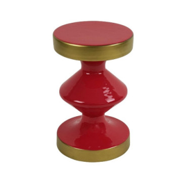 Table d'appoint Manju rose/or Tables