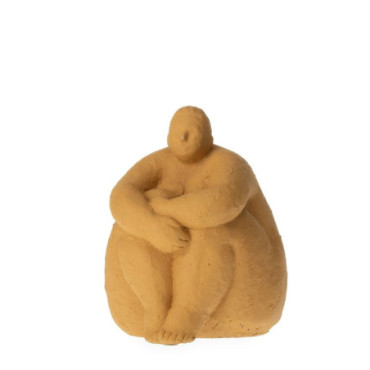 Statue Sumette Assise Gingembre