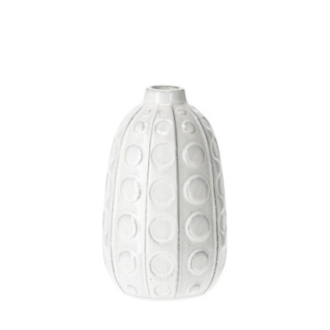 Vase Céramique Rondo Blanc M