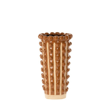 Vase Pampa Terracotta/Beige