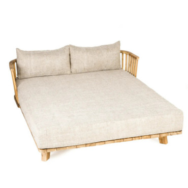 Daybed double Malawi - Naturel Beige