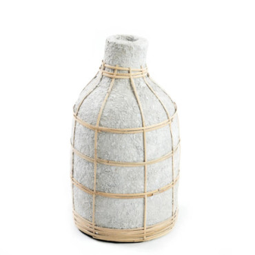Vase Whoopy - Béton Naturel - L