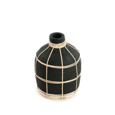 Vase Whoopy - Noir Naturel - S