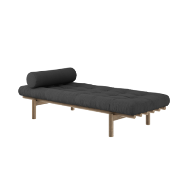 Daybed Next Daybed Laqué Brun Carobe Avec Matelas Mixte 4 Couches...