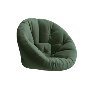 Fauteuil Nido Vert Olive
