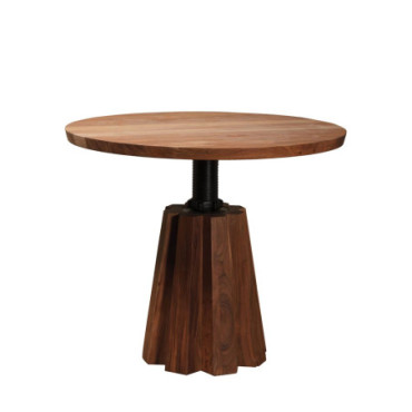 Table en acacia ajustable (76-106cm) Tanoura