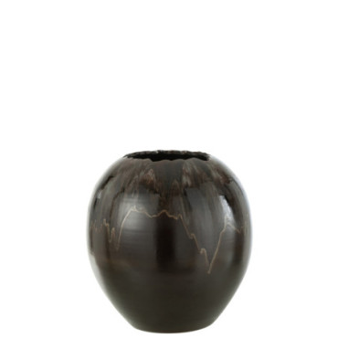 Cache-pot Ceramique Brun M