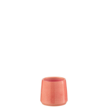 Cache-pot Rond Ceramique Rose XS