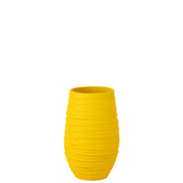 Vase Fiesta Ceramique Jaune L