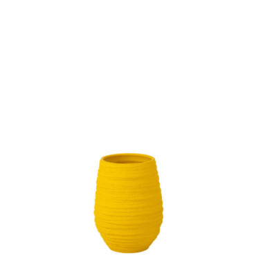Vase Fiesta Ceramique Jaune M