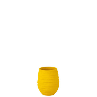 Vase Fiesta Ceramique Jaune S