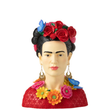 Buste Frida Kahlo Polyresine L