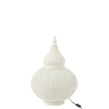Lampe Aladin Metal Blanc S