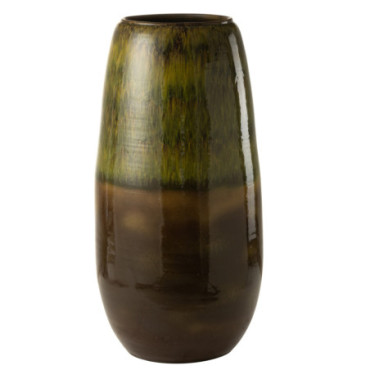 Vase Olive Ceramique Vert L