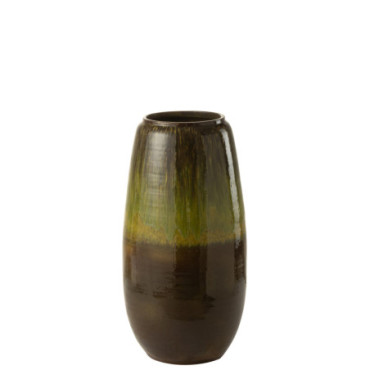 Vase Olive Ceramique Vert S