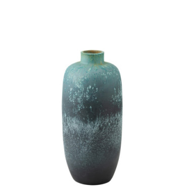 Vase Vintage Ceramique Azur M