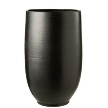 Vase Ying Ceramique Noir L