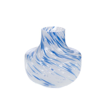 Vase Josh H17 Bleu