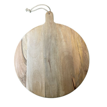 Planche ronde en bois de manguier 60 cm