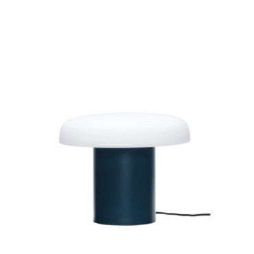 Lampe de table Bleu foncé / Blanc Ateliers