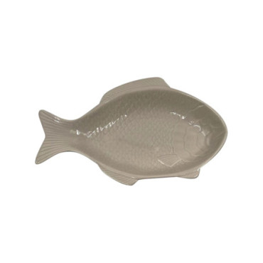 Coupelle poisson sable L24,4 P15,8 H3,3cm
