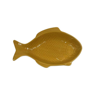 Coupelle poisson safran L24,4 P15,8 H3,3cm