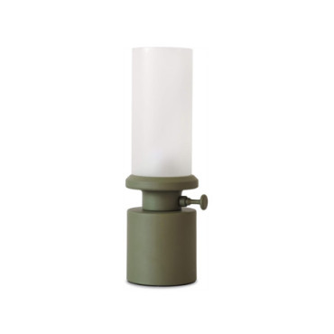 Lampe sans fil Patrick kaki rechargeable D9,5 H29,5cm