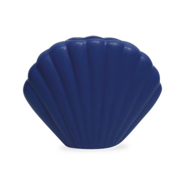 Vase ceramic Coki Petit bleu L17 P6,5 H14,5cm