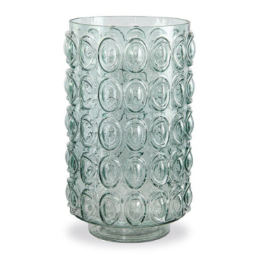Vase bal vert clair Grand D18,5 H30cm