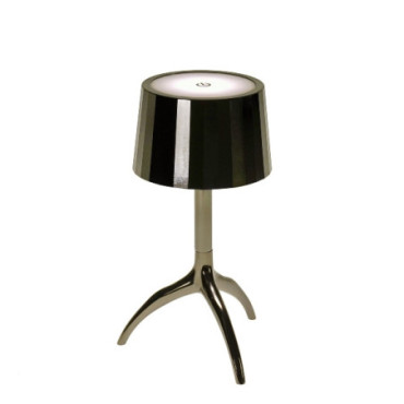 Lampe de table LED Corno noir