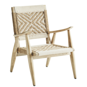 Chaise lounge en bois