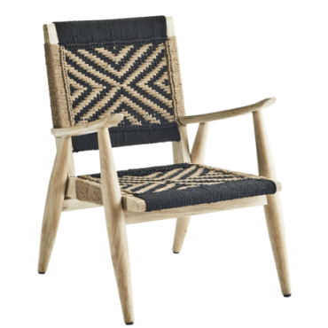 Chaise lounge en bois
