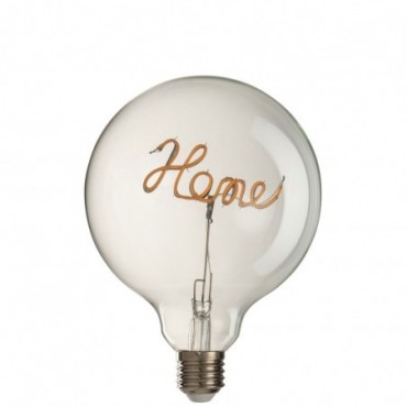 Ampoule Led Home Verre Jaune-Transparent E27
