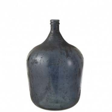 Vase Carafe Glass Grey-Blue
