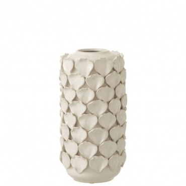 Vase Celine Céramique Blanc S