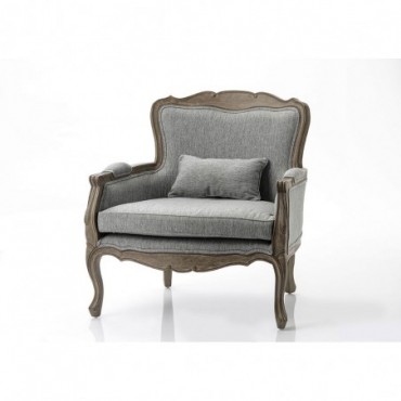 Fauteuil Gris Clair Relax