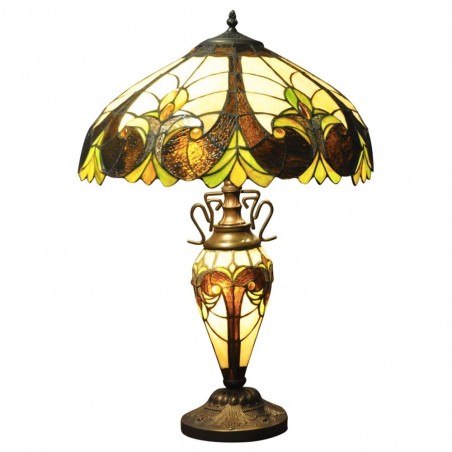 Lampe Double Tiffany Multicolore