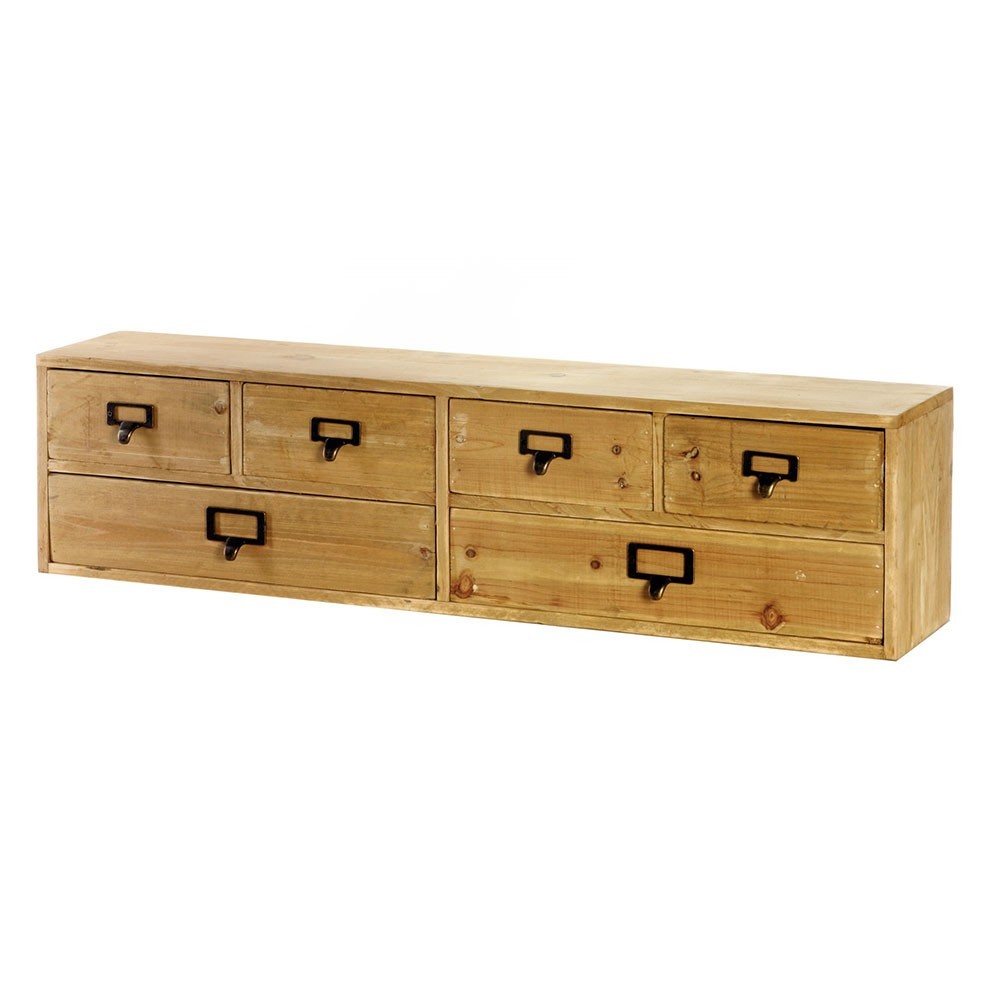 Armoire 6 Tiroirs De Rangement En Bois En Vente Sur