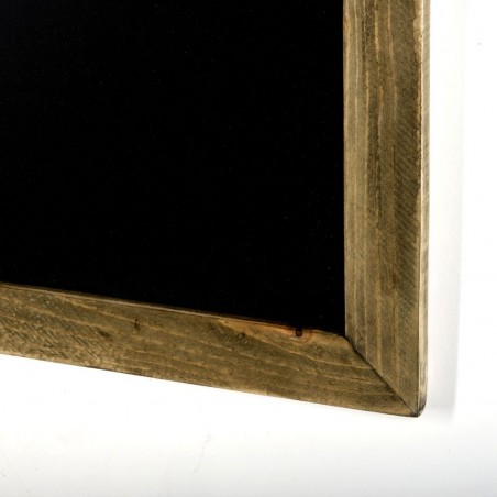 Ardoise Noire avec cadre en bois - 180 x 260 mm WONDAY