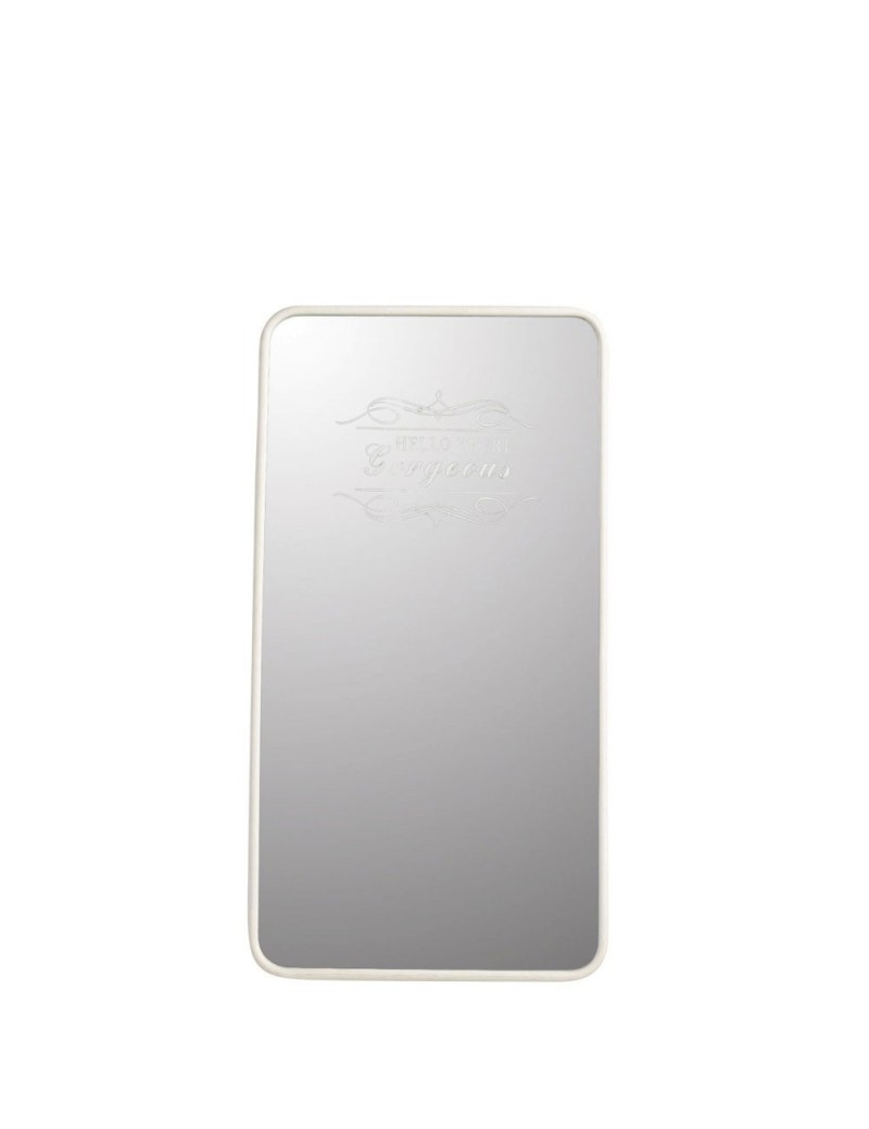 Miroir Gorgeous Metal Blanc