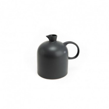 Vase Aya Noire Hauteur 19 Cm