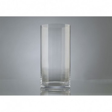 Vase Cylindrique Hauteur 32 Cm Diamètre 17 Cm Transparent