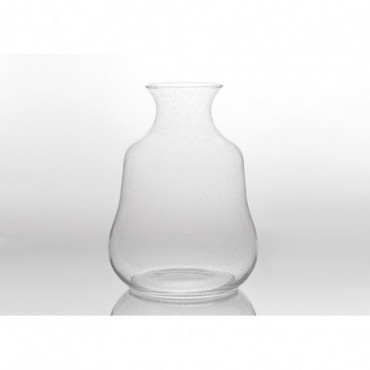 Vase Naxos Hauteur 40 Cm Bulle Transparent