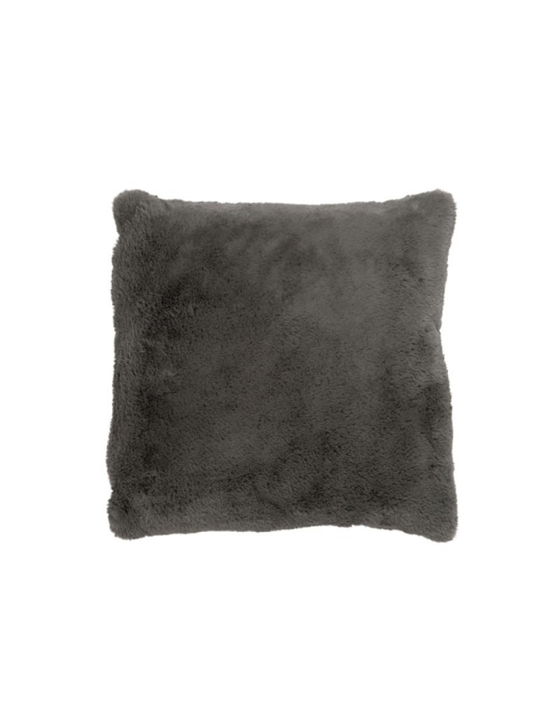 Coussin cutie polyester gris fonce